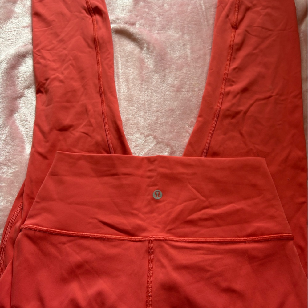 Lululemon Red Leggings